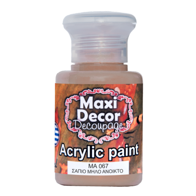 Ακρυλικό Χρώμα 60ml Maxi Decor Σάπιο Μήλο Ανοιχτό MA067_MA067060